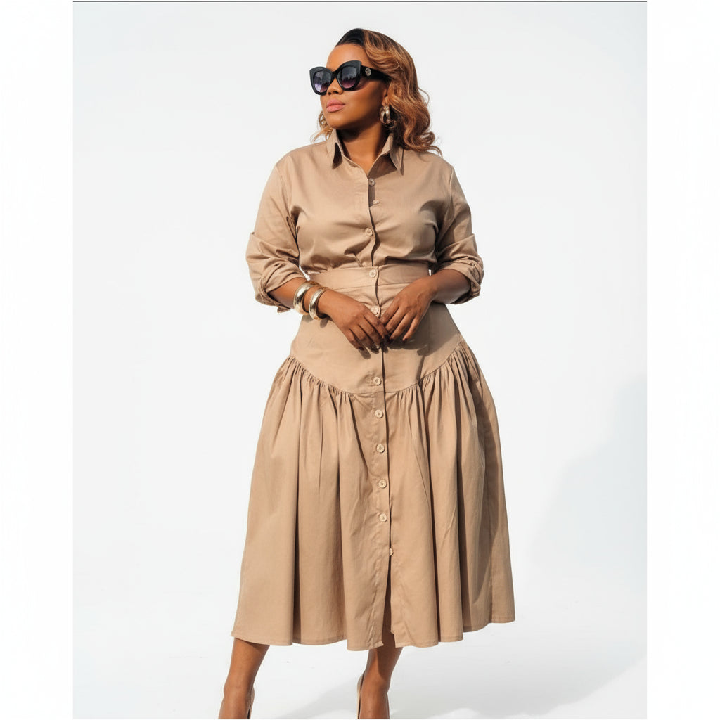 Essential Long Sleeve Skirt Set