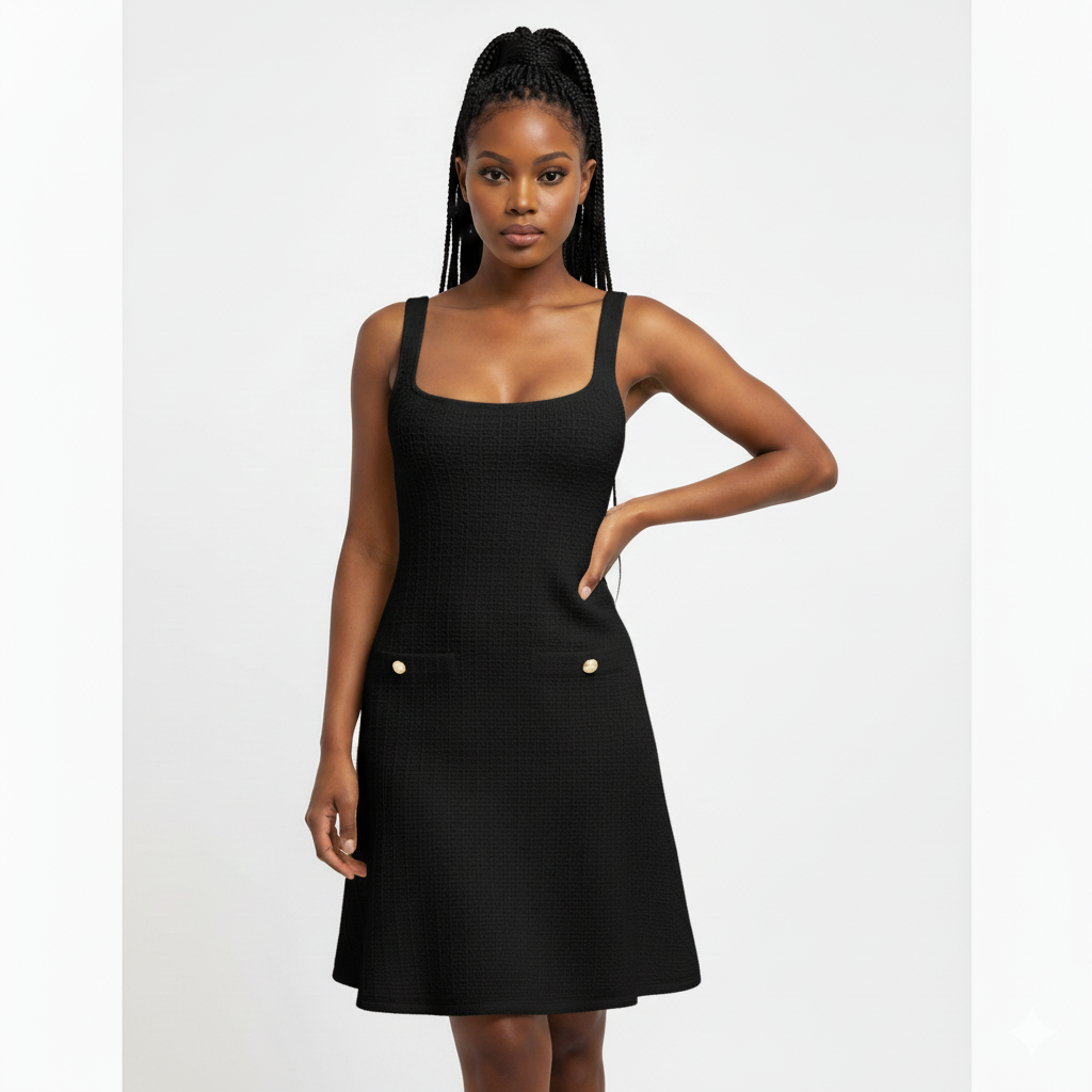 Summer New Women's Knitted Dress