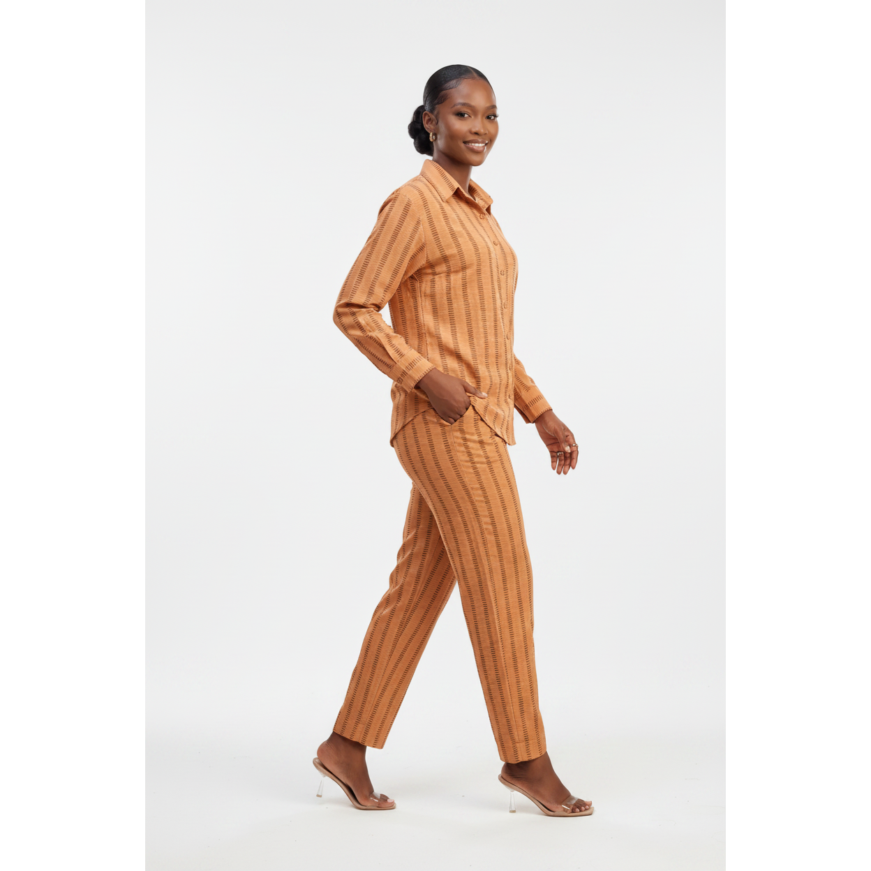 Print Shirt & Pants Set