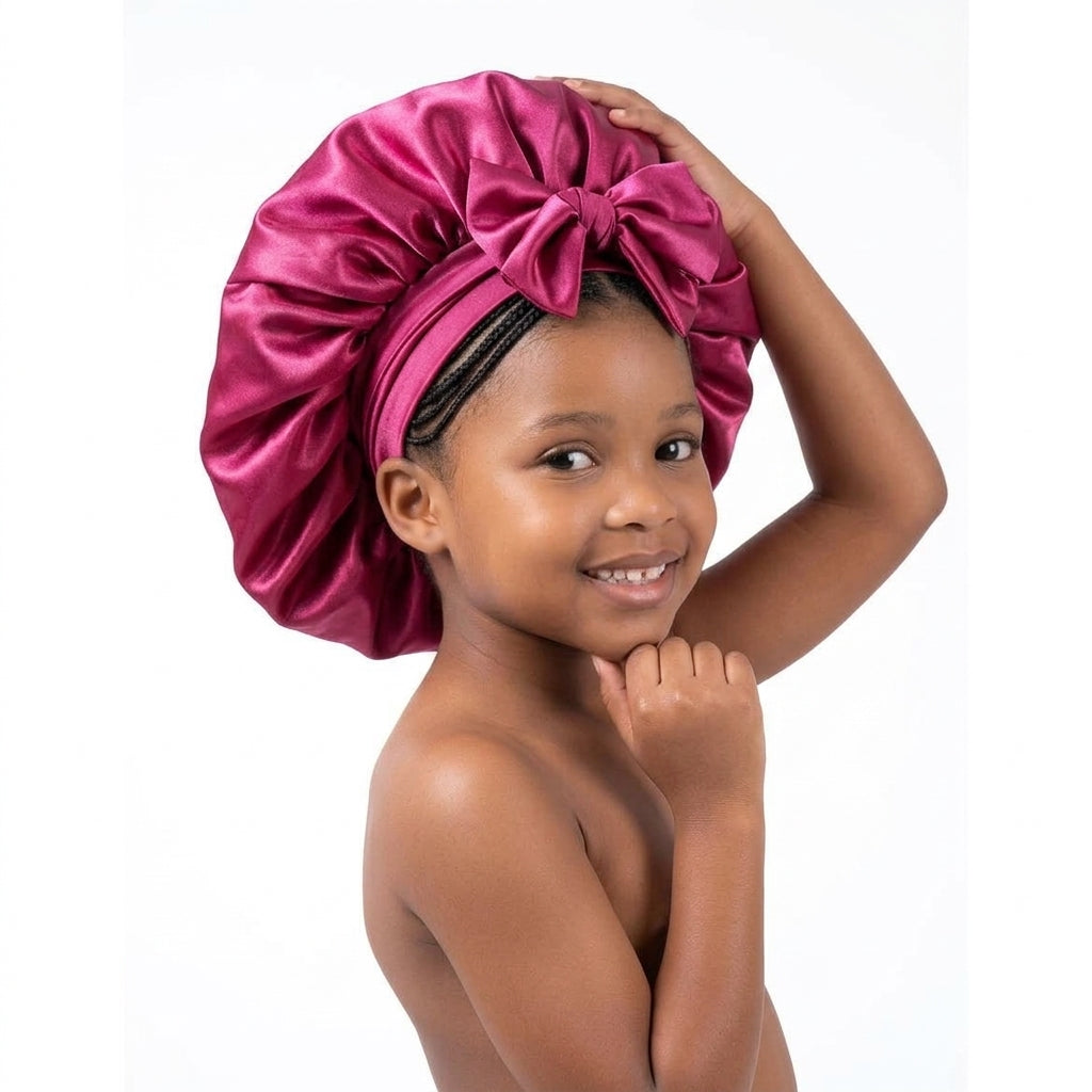 Satin Sleep Bonnet for Kids & Teens