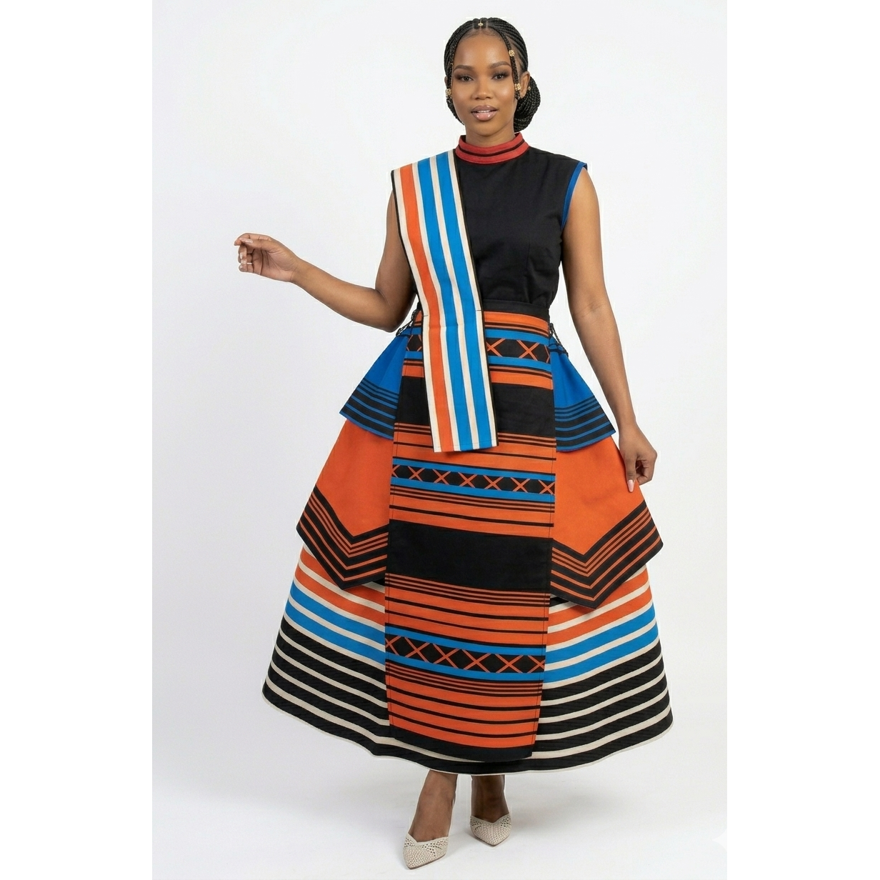 Umbhaco Traditional Durable Cotton Fabric Dress.