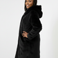Faux Fur Hooded Coat