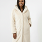Faux Fur Hooded Coat