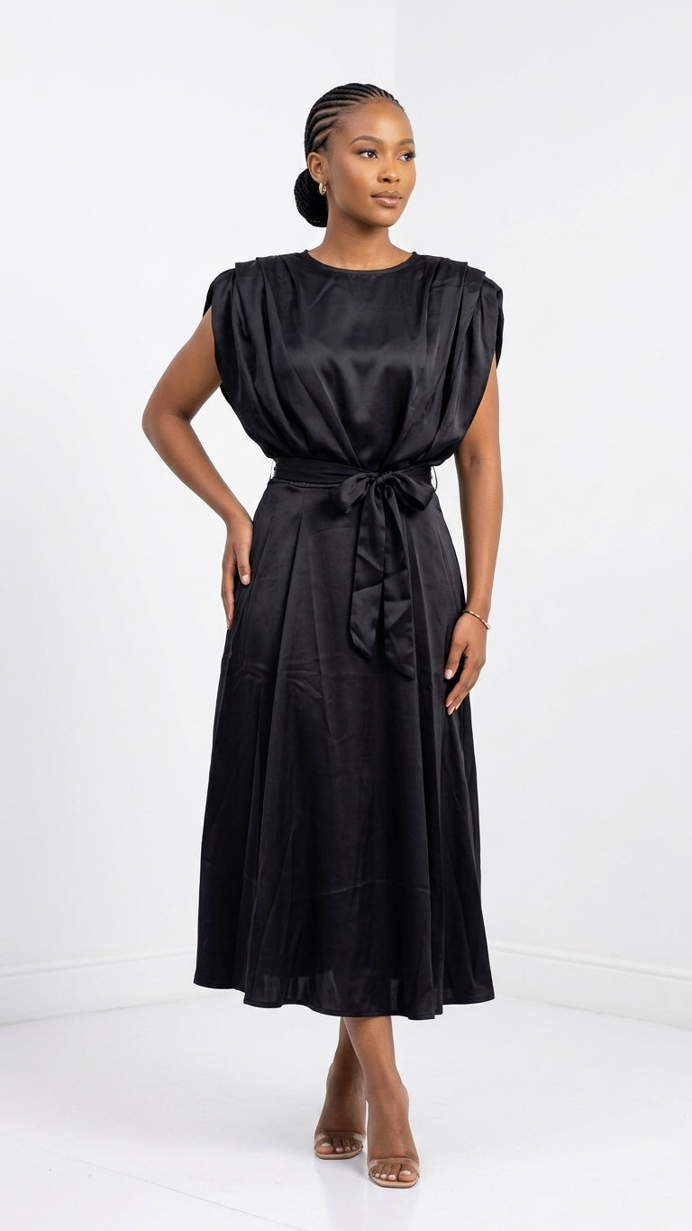 Sleeveless Round Neck Maxi Dress - Plus Size M to 3XL