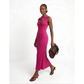Sleeveless Ribbed Knit Maxi Dress