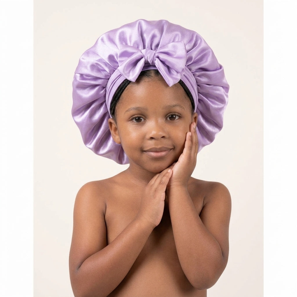 Satin Sleep Bonnet for Kids & Teens
