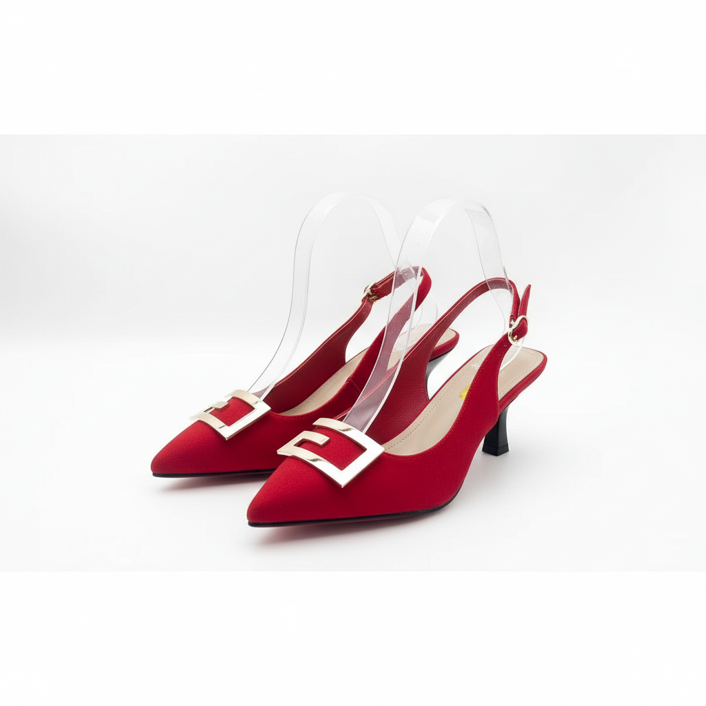 Love Rose Beautiful Kitten High Heels