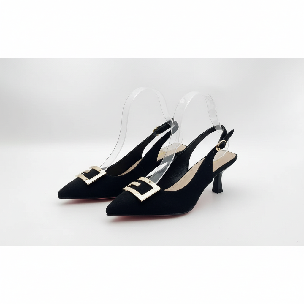 Love Rose Beautiful Kitten High Heels