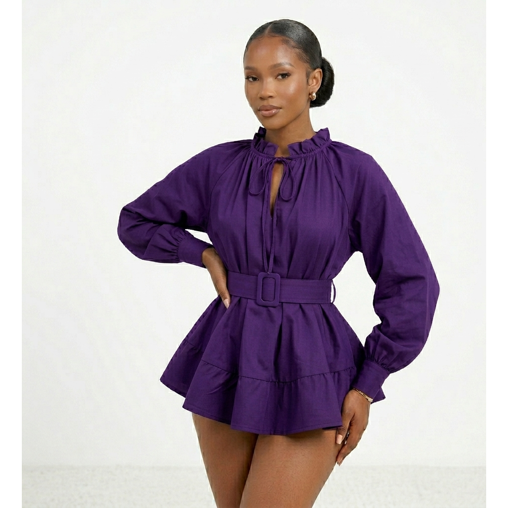 Vintage Long Sleeve Blouse