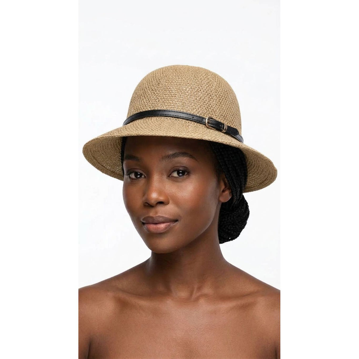 Open-Knit Crochet Summer Bucket Hat