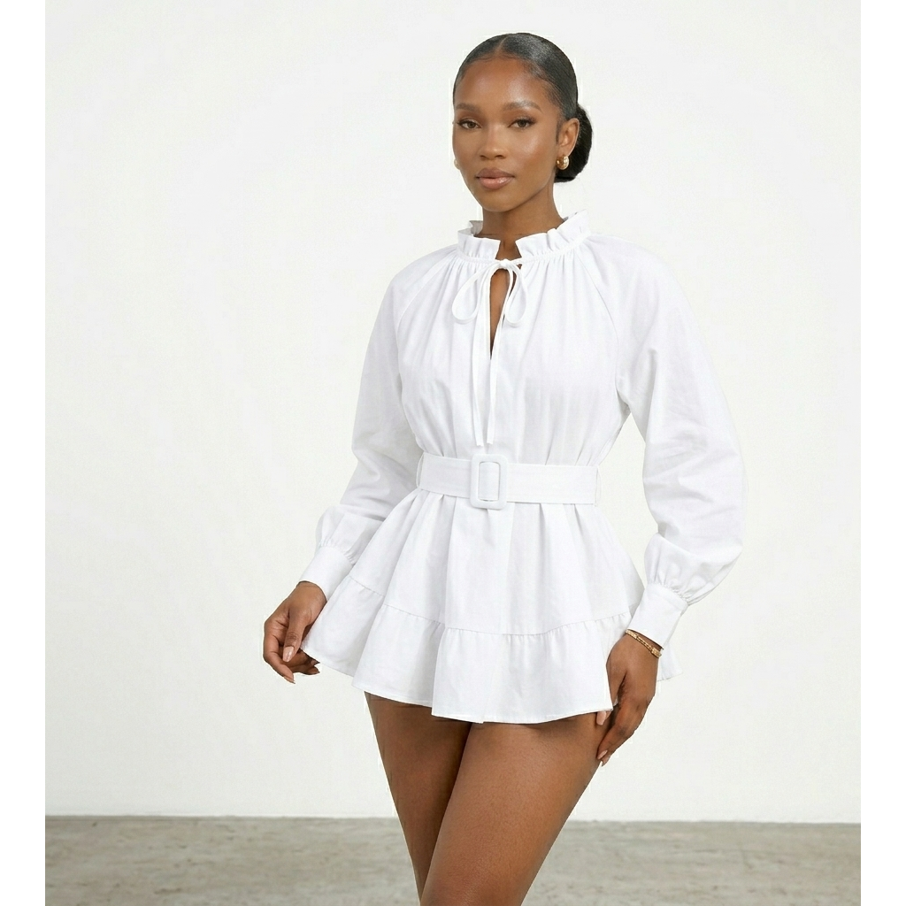 Vintage Long Sleeve Blouse