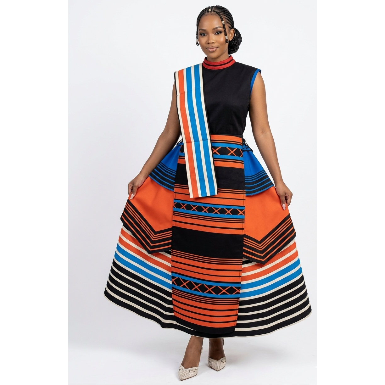 Umbhaco Traditional Durable Cotton Fabric Dress.