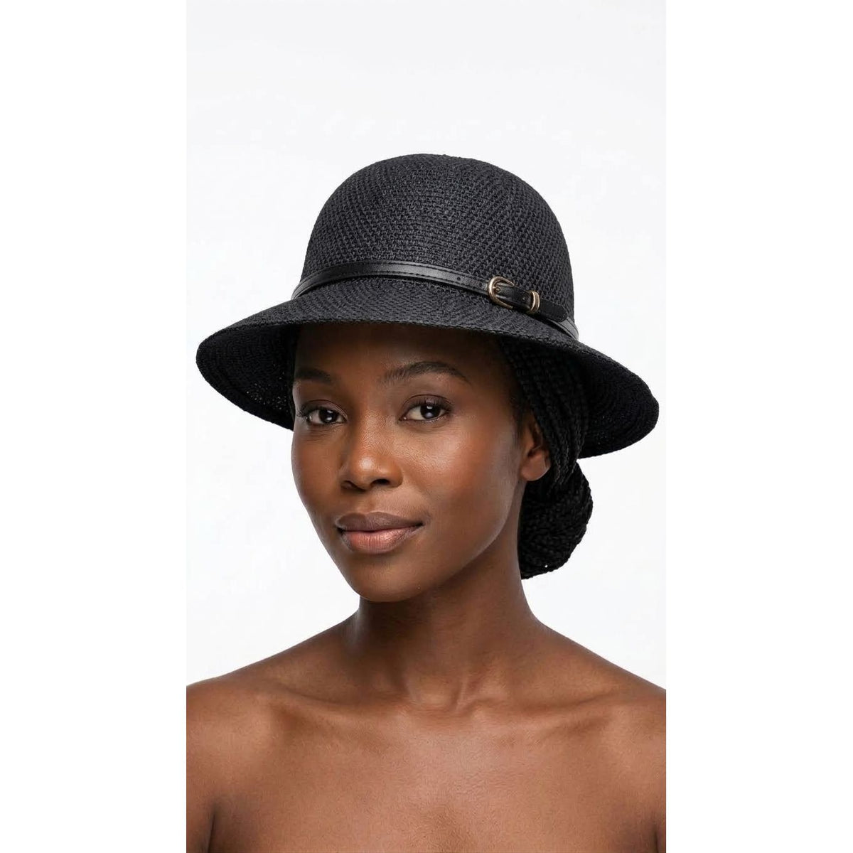 Open-Knit Crochet Summer Bucket Hat