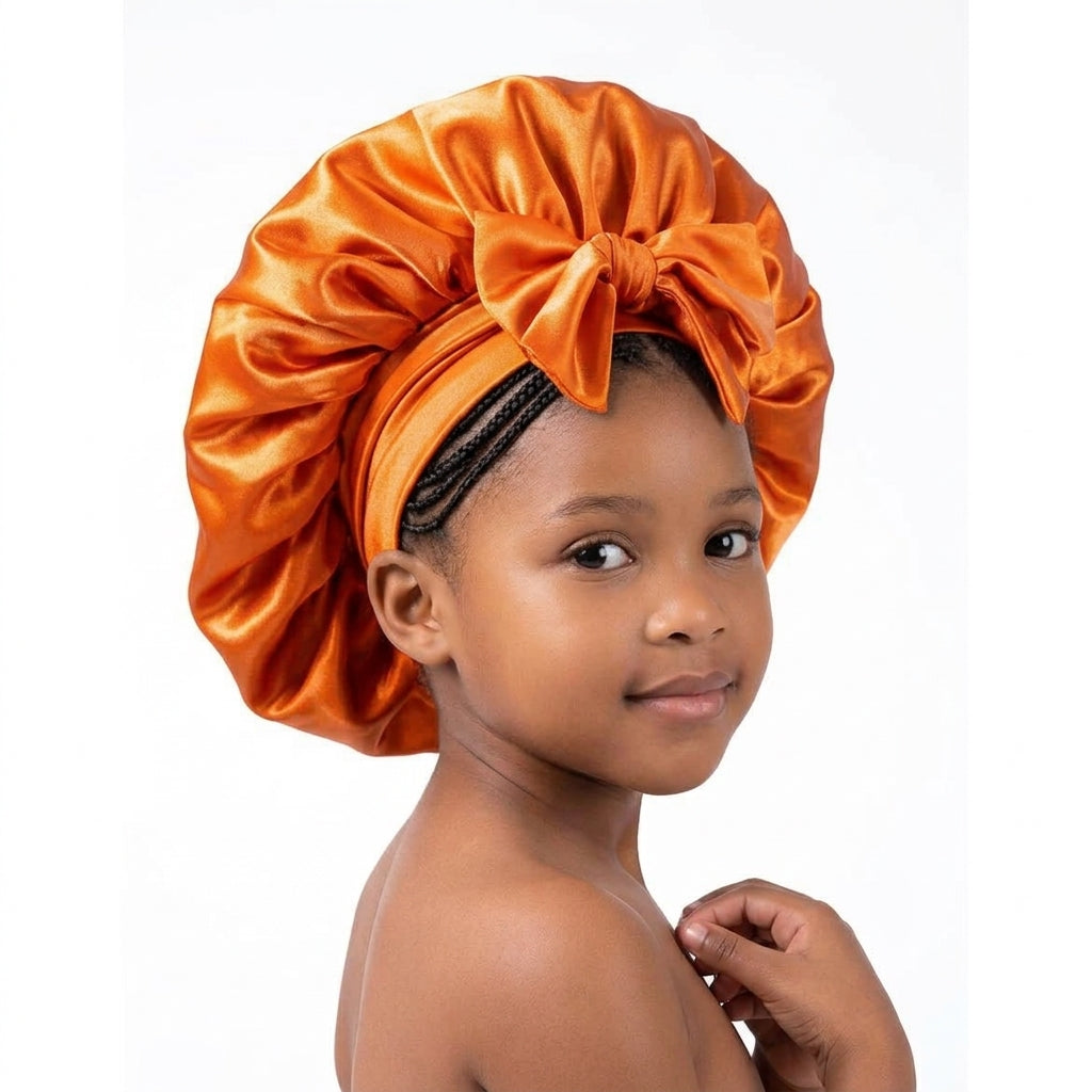 Satin Sleep Bonnet for Kids & Teens
