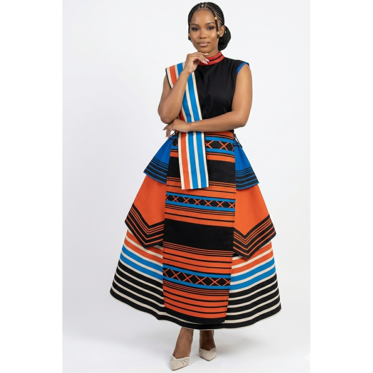 Umbhaco Traditional Durable Cotton Fabric Dress.
