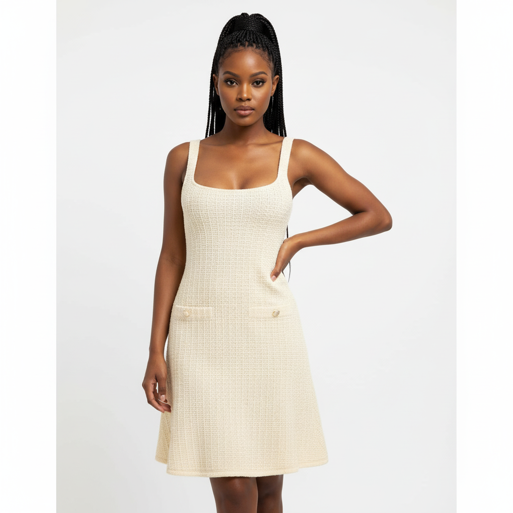 Summer New Women's Knitted Dress