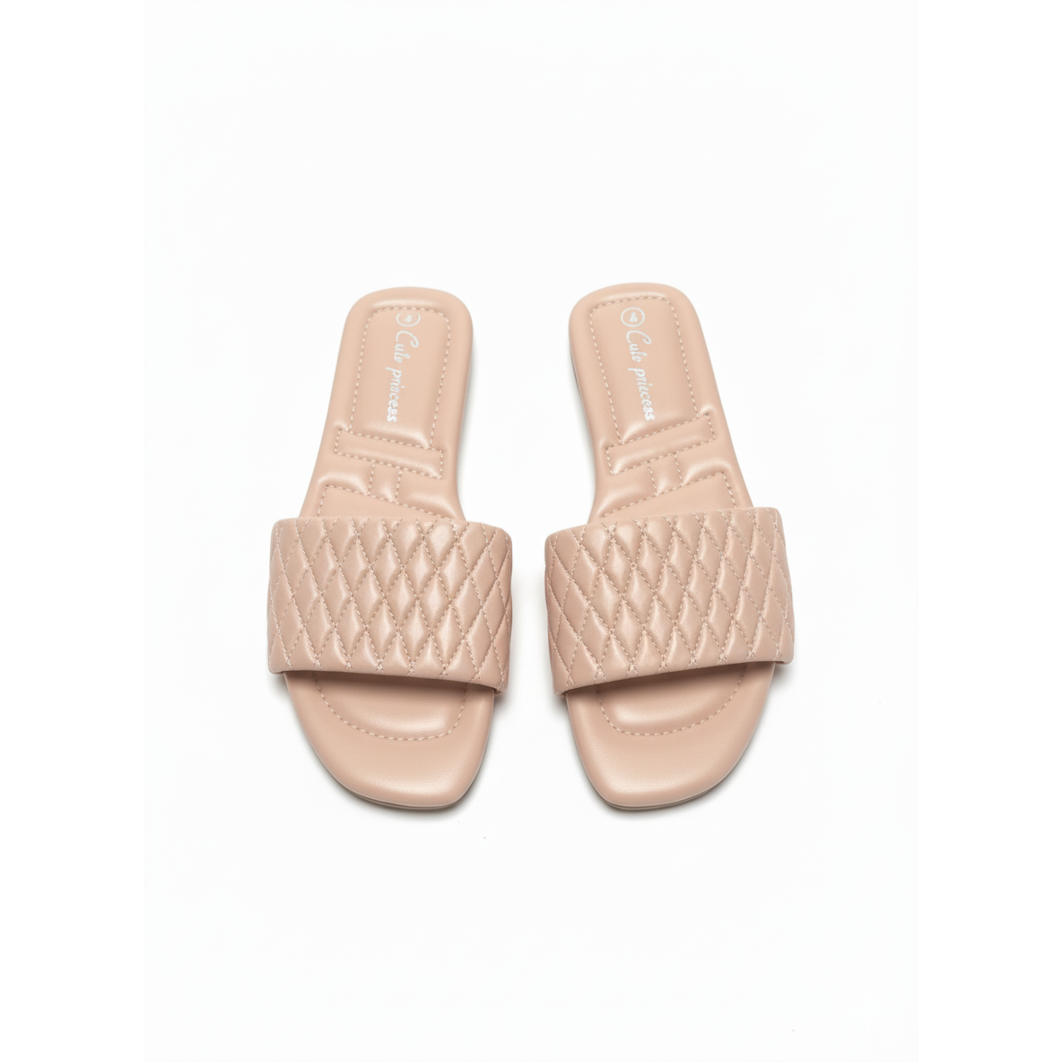 Padded Comfort Flats Slide Sandals