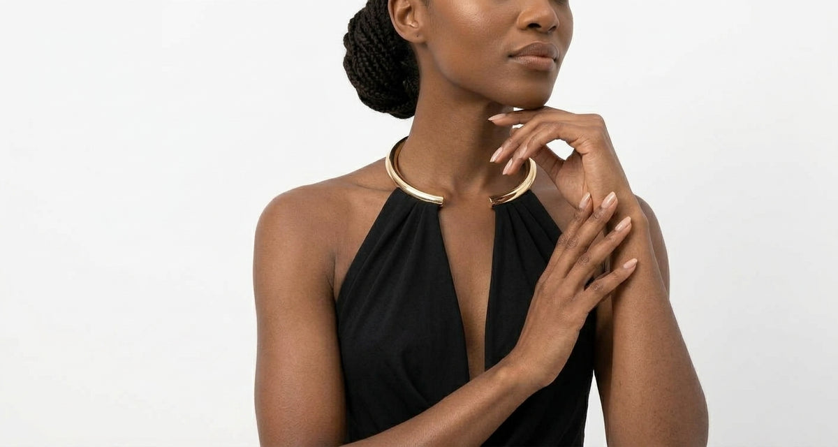 Sleeveless Halter-Neck Draped Front Top
