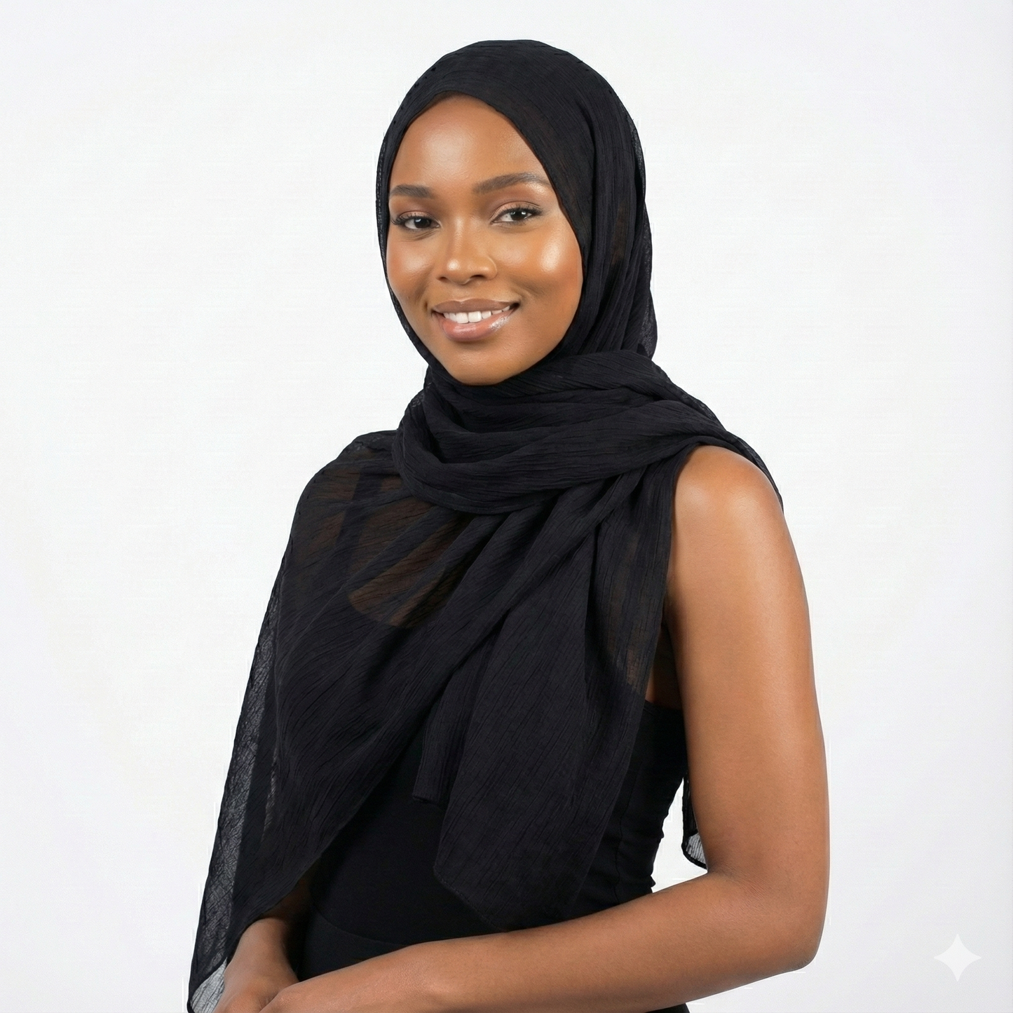 Women's Cotton Chiffon Scarf