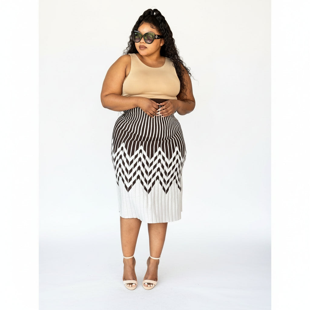 Vintage Knitted Skirt