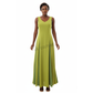 Women's Sleeveless Pleated Maxi Dress