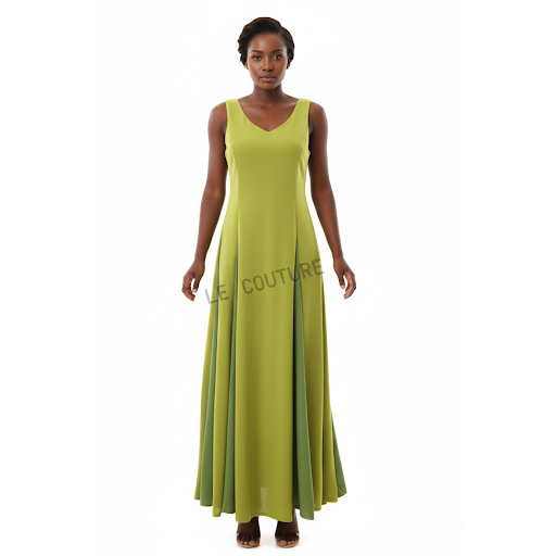 Women's Sleeveless Pleated Maxi Dress
