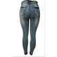 High Waisted skinny jeans