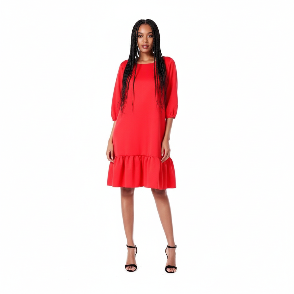 Midi Bubble Dress 