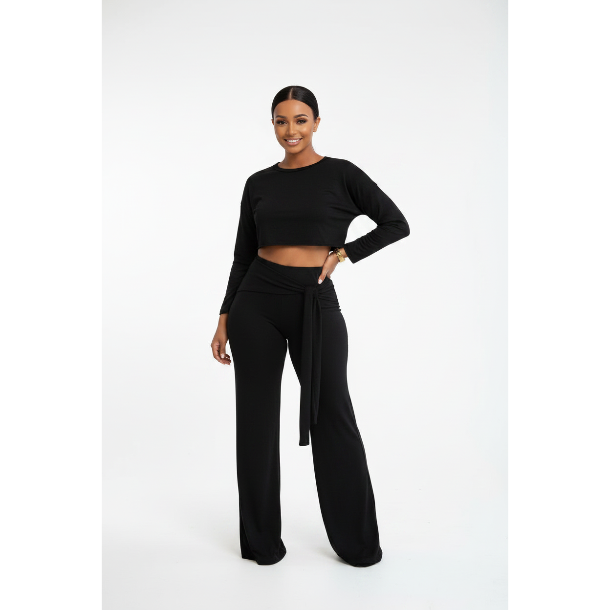 Weekened Vibe Long Sleeve Set 