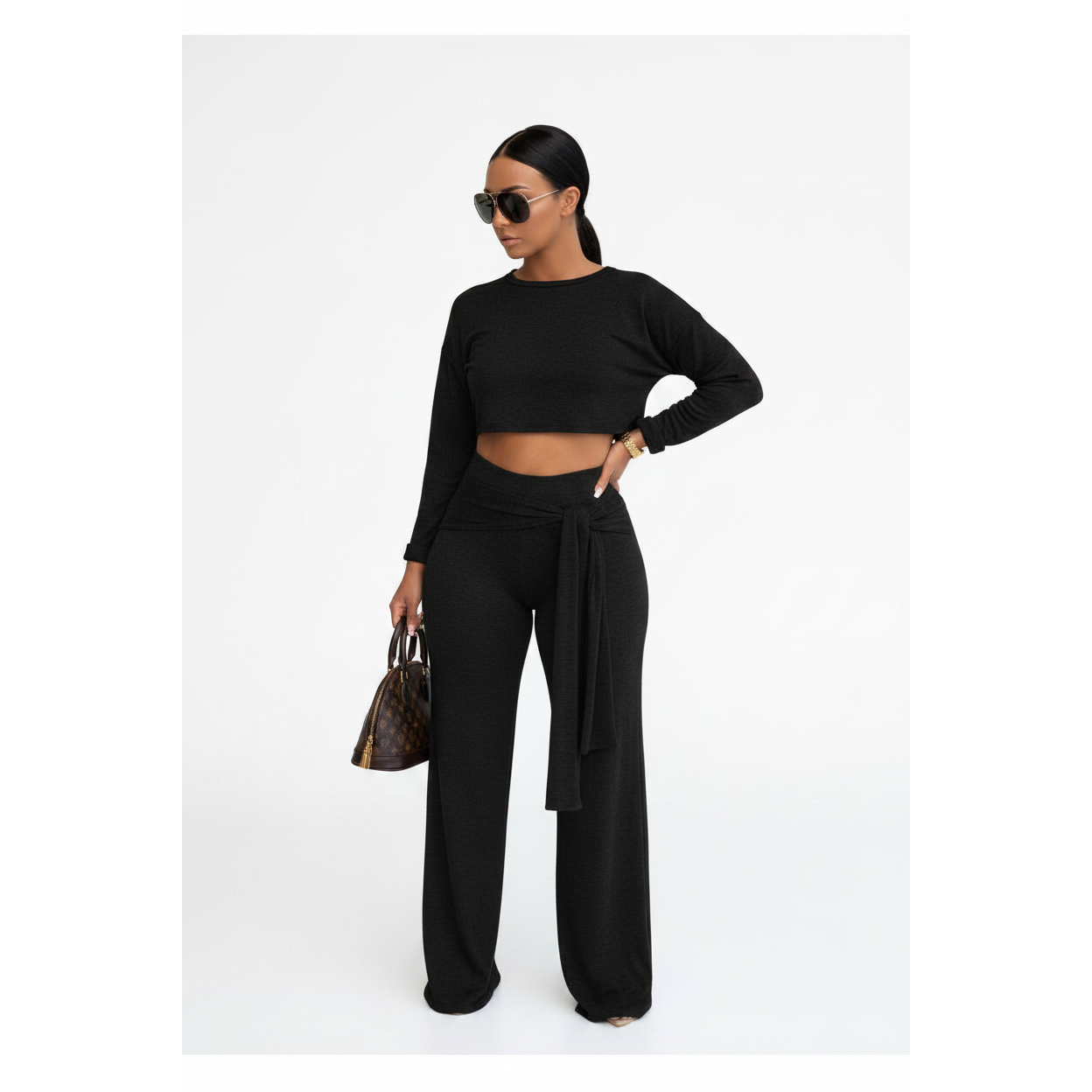 Weakened Vibe Long Sleeve Set 