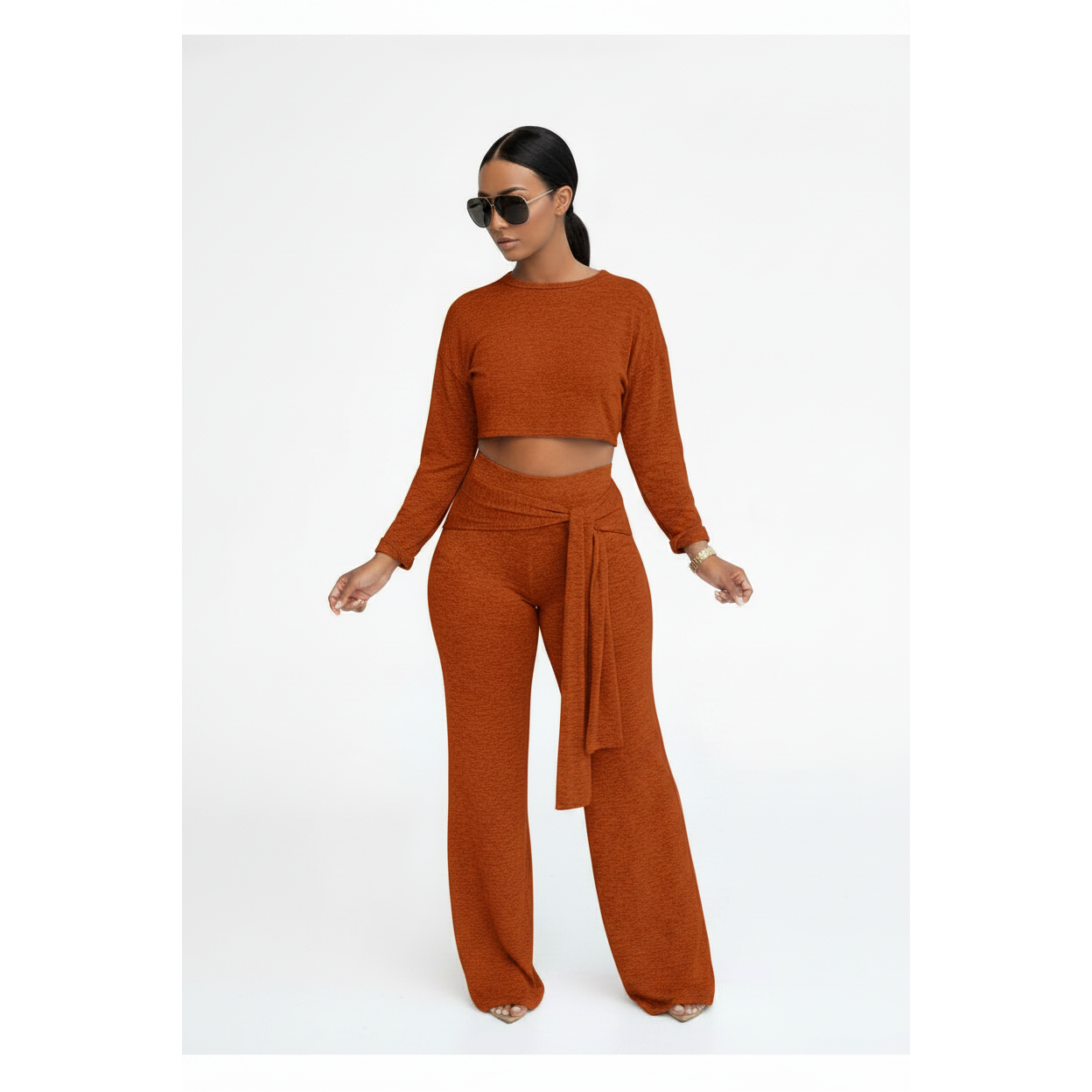 Weakened Vibe Long Sleeve Set 