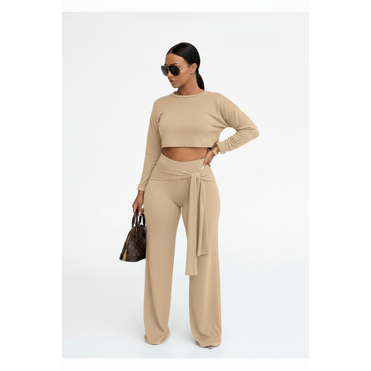 Weakened Vibe Long Sleeve Set 