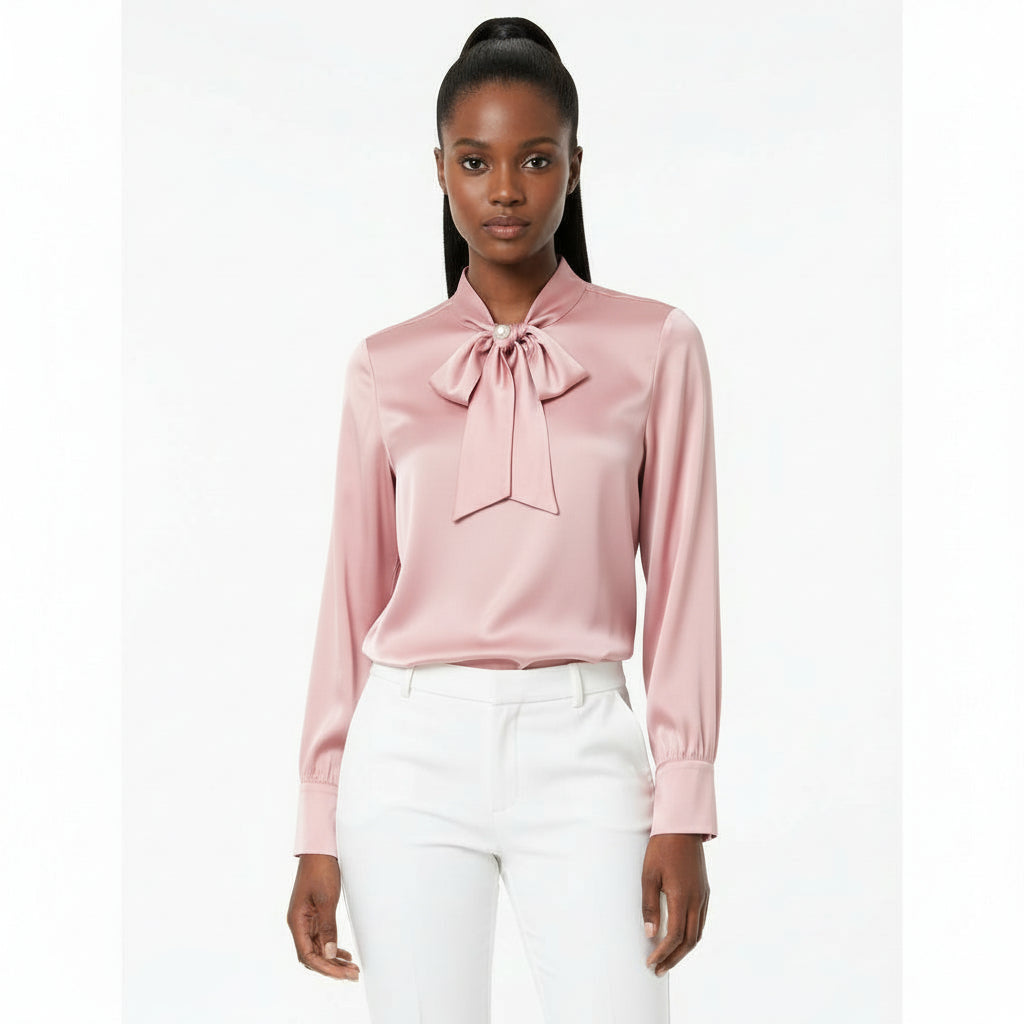 Necktied Blouse 