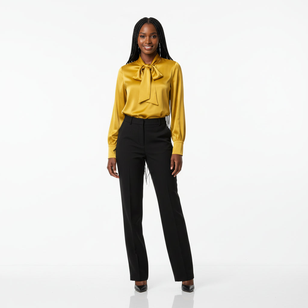 Necktied Blouse 