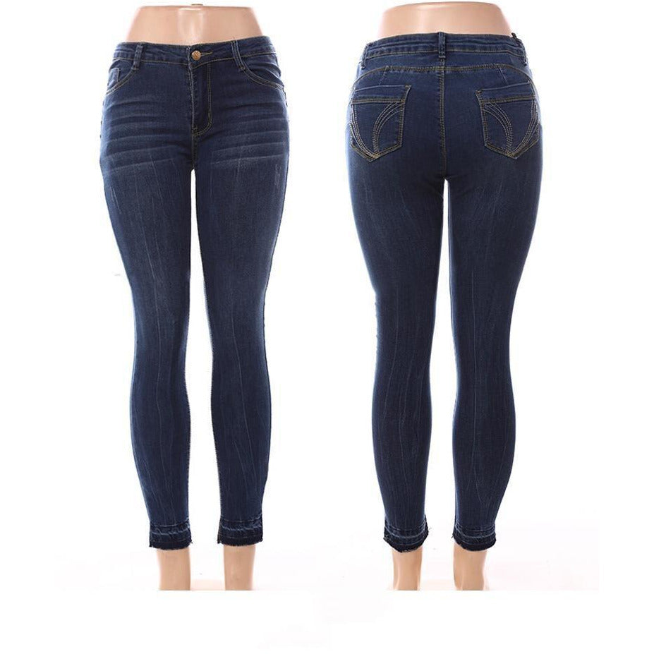 High Waisted skinny jeans