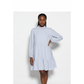 Round Neck Long sleeve mini Dress