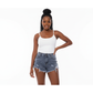 Distressed Short Denim
