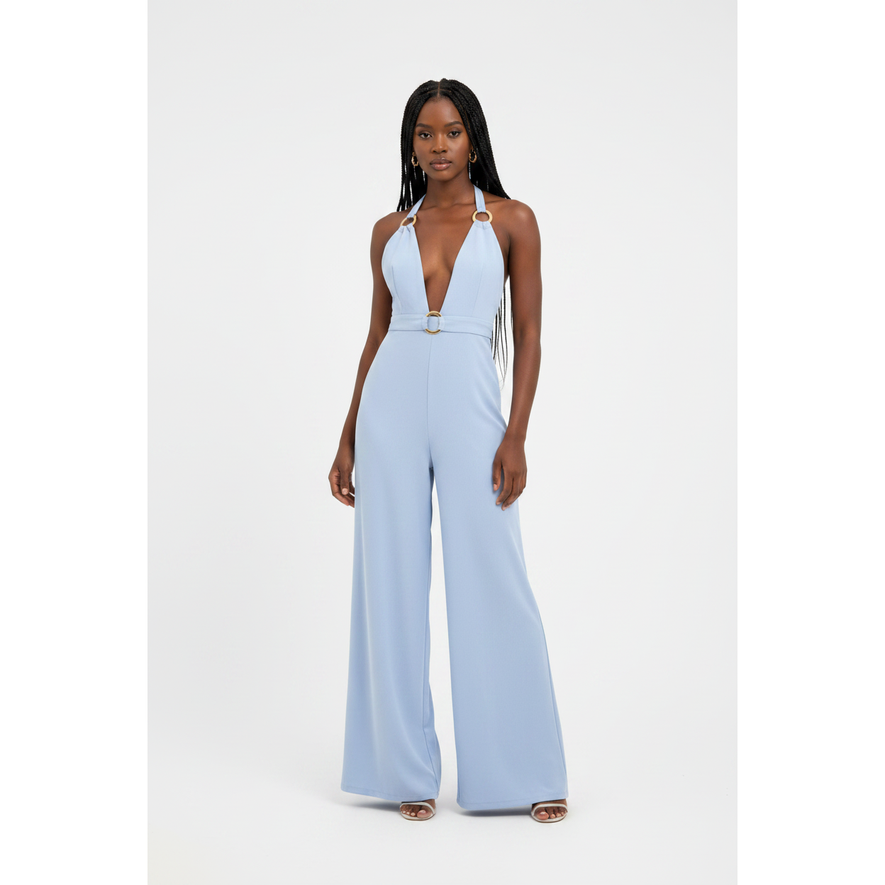 Deep V-Neck infinite Jumpsuit