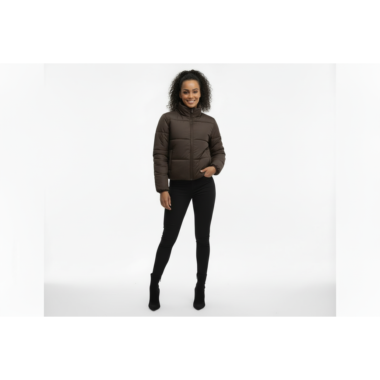 Zipper Bomber Jacket