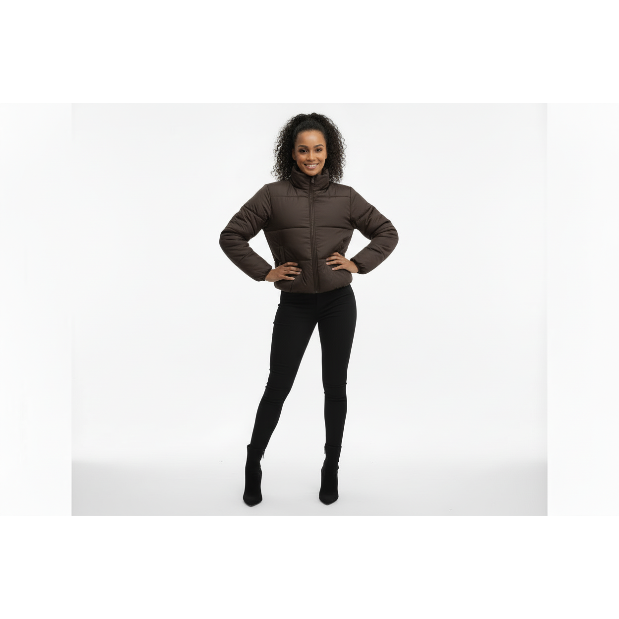 Zipper Bomber Jacket