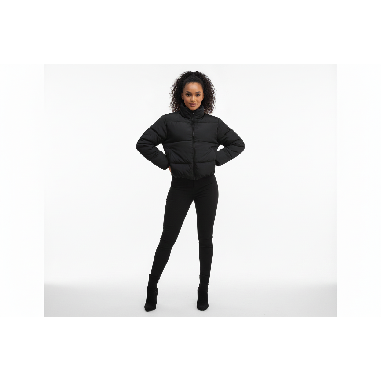 Zipper Bomber Jacket