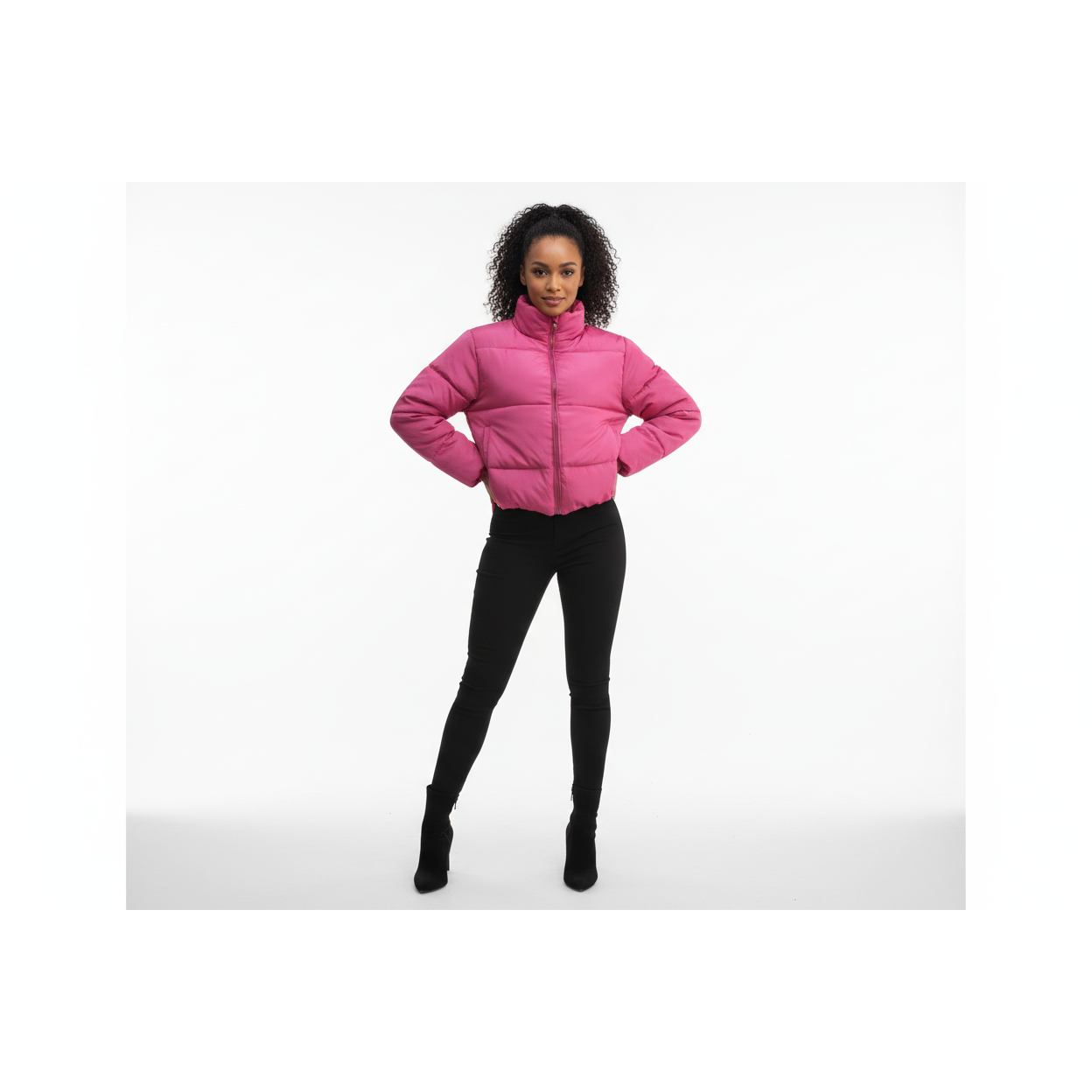 Zipper Bomber Jacket