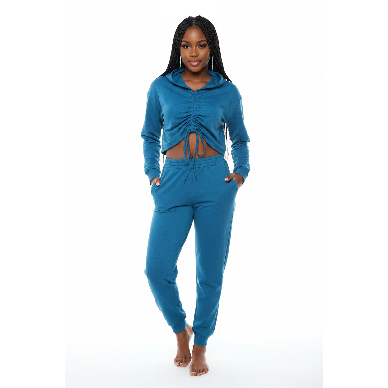 Hooded Tracksuit Set 