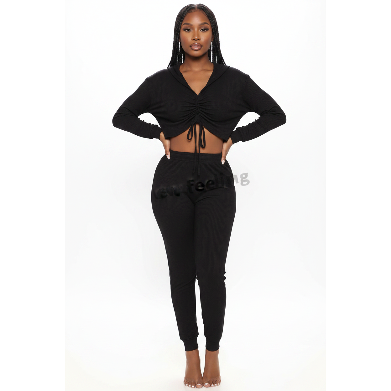 Hooded Tracksuit Set 