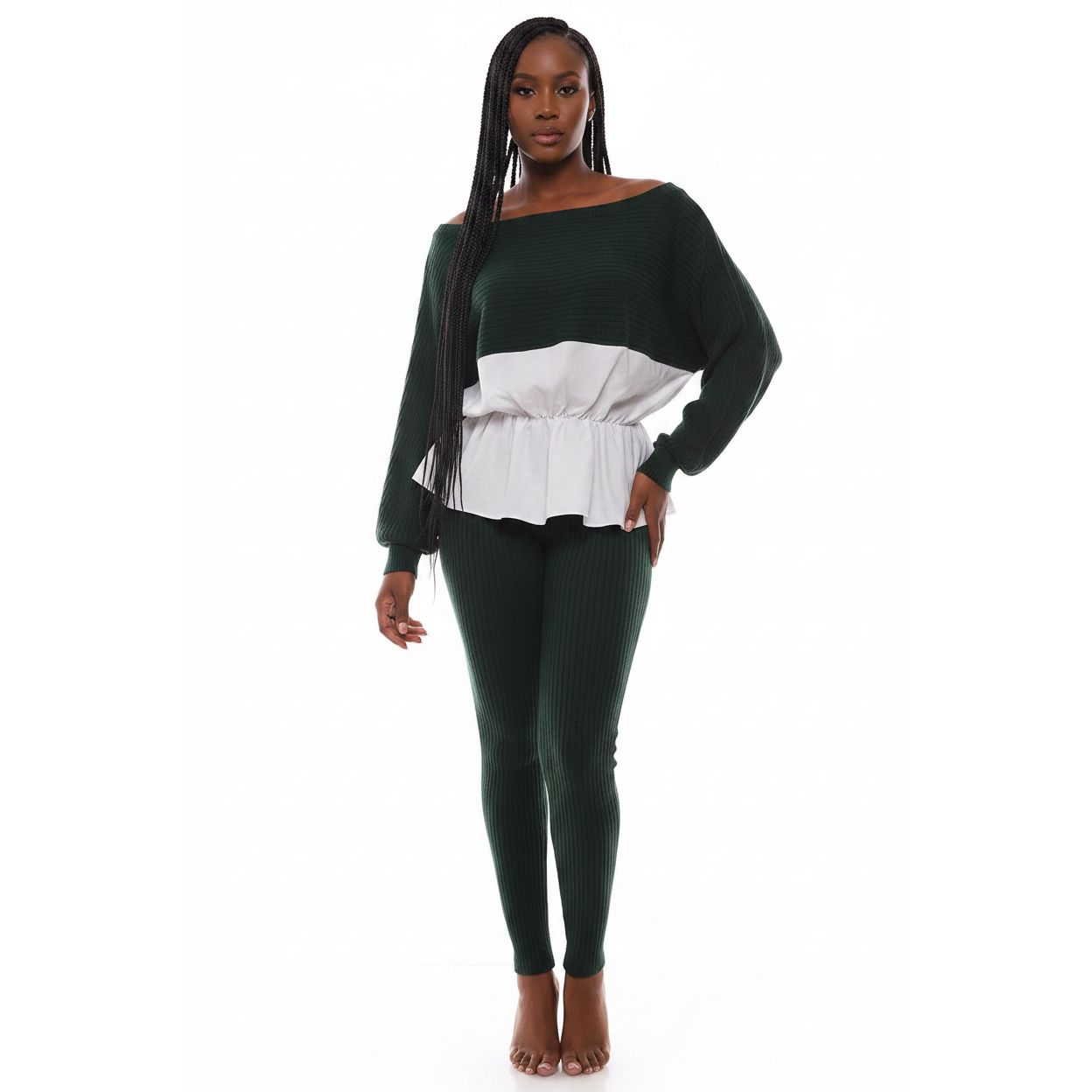 Long Sleeve Knited Set