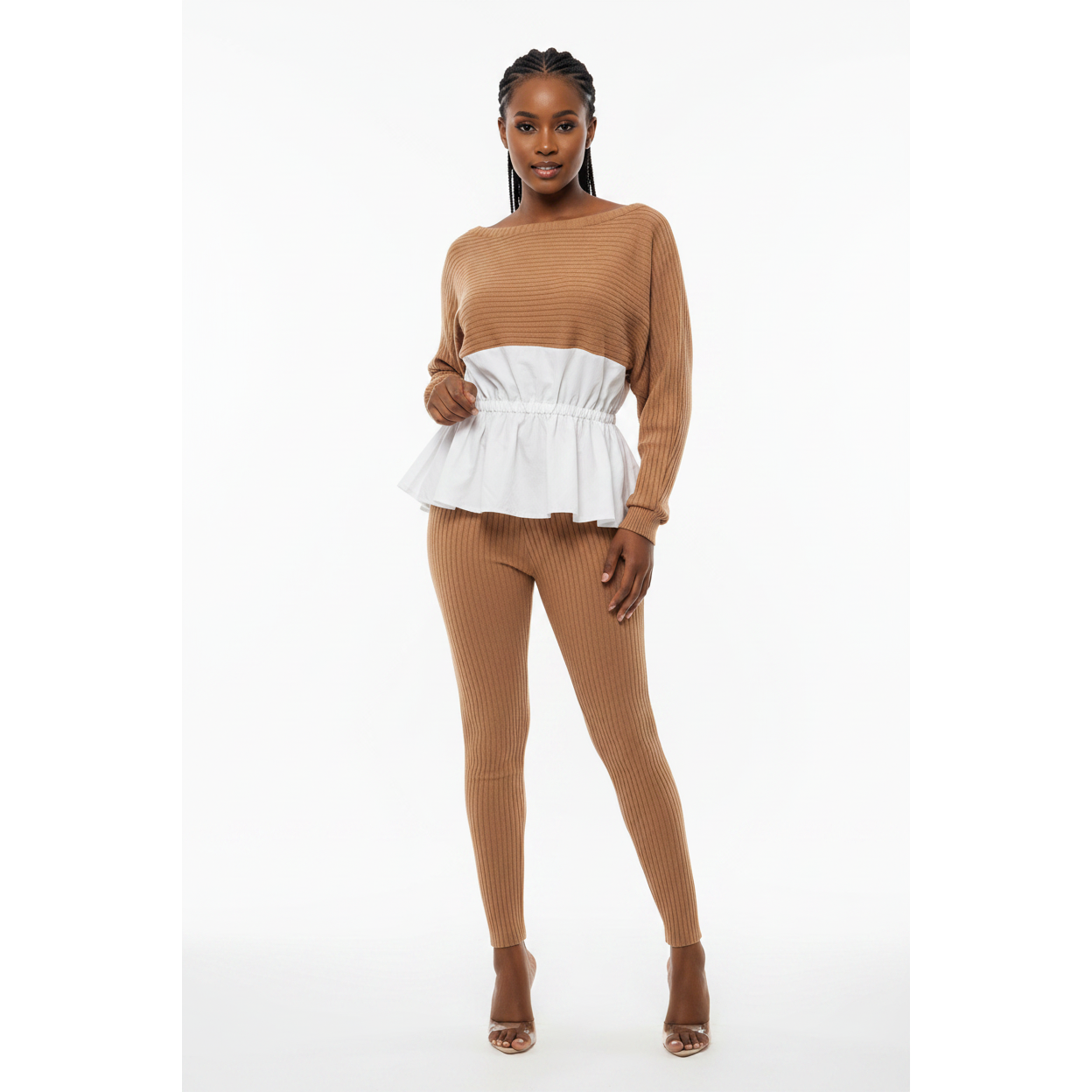 Long Sleeve Knited Set