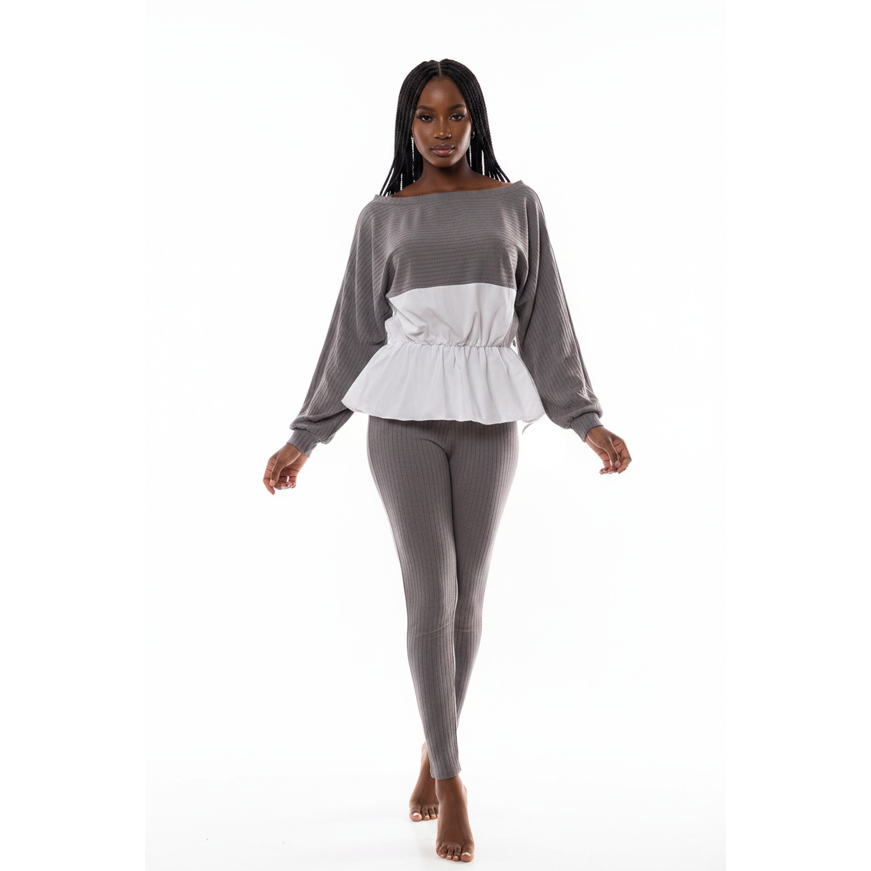 Long Sleeve Knited Set