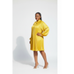 Glitter Long Sleeve Mini Bubble Dress 