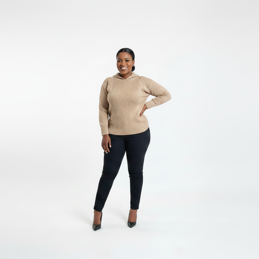 Hooded Sweater Top