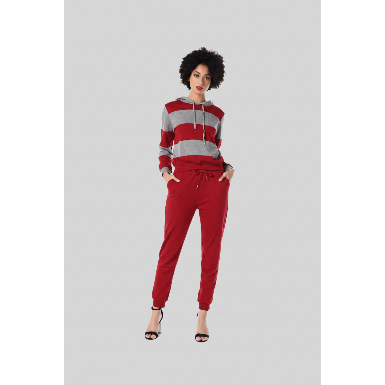Hooded Stipend Tracksuit Set 